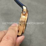 VS Factory Omega Seamaster Diver 300M 210.62.42.20.03.001 42mm Rose Gold Rubber Strap Blue Dial