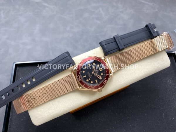 VS Factory Omega Seamaster Diver 300M 210.90.42.20.01.003 42mm Full Bronze Gold Black Dial
