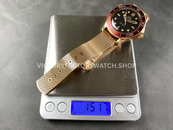 VS Factory Omega Seamaster Diver 300M 210.90.42.20.01.003 42mm Full Bronze Gold Black Dial