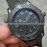 VS Factory Omega Seamaster Diver 300M 210.92.44.20.01.003 43.5mm Ceramic Rubber Strap Black Dial (5) VS Factory Omega Seamaster Diver 300M 210.92.44.20.01.003 43.5mm Ceramic Rubber Strap Black Dial