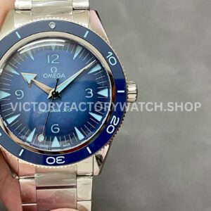 VS Factory Omega Seamaster Diver 300M 234.30.41.21.03.002 41mm full steel blue ceramic bezel blue dial replica watch