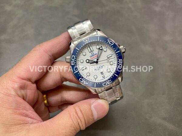 VS Factory Omega Seamaster Diver 300M 522.30.42.20.04.001 Tokyo 2020 Limited Edition 42mm Full Steel (1) VS Factory Omega Seamaster Diver 300M 522.30.42.20.04.001 Tokyo 2020 Limited Edition 42mm Full Steel White Dial