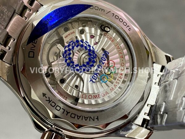 VS Factory Omega Seamaster Diver 300M 522.30.42.20.04.001 Tokyo 2020 Limited Edition 42mm Full Steel ( (4) VS Factory Omega Seamaster Diver 300M 522.30.42.20.04.001 Tokyo 2020 Limited Edition 42mm Full Steel White Dial