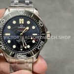 VS Factory Omega Seamaster Diver 300M James Bond 007 210.22.42.20.01.004 42mm Full Steel Black Dial (5) VS Factory Omega Seamaster Diver 300M James Bond 007 210.22.42.20.01.004 42mm full steel black dial replica watch