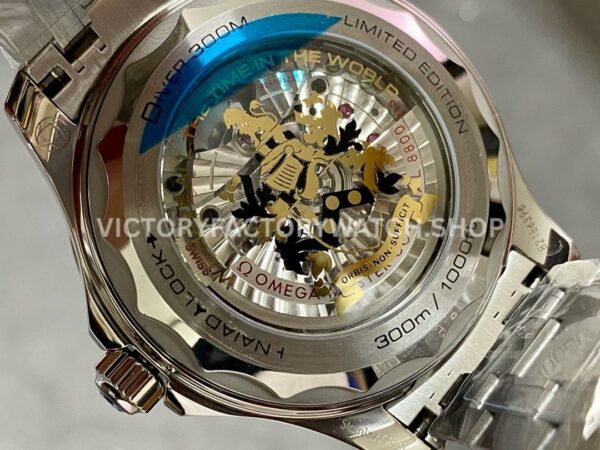 VS Factory Omega Seamaster Diver 300M James Bond 007 210.22.42.20.01.004 42mm Full Steel Black Dial (7) VS Factory Omega Seamaster Diver 300M James Bond 007 210.22.42.20.01.004 42mm Full Steel Black Dial