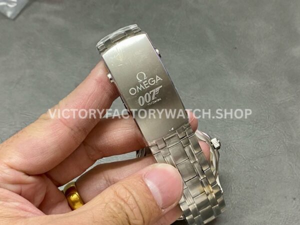 VS Factory Omega Seamaster Diver 300M James Bond 007 210.22.42.20.01.004 42mm Full Steel Black Dial (8) VS Factory Omega Seamaster Diver 300M James Bond 007 210.22.42.20.01.004 42mm Full Steel Black Dial