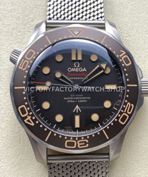 VS Factory Omega Seamaster Diver 300M James Bond 007 210.90.42.20.01.001 42mm Full Titanium Black Dial (11) VS Factory Omega Seamaster Diver 300M James Bond 007 210.90.42.20.01.001 42mm full titanium black dial replica watch