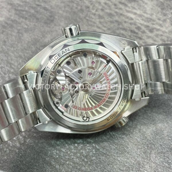 VS Factory Omega Seamaster Planet Ocean 600M 215.30.44.21.03.001 43.5mm Full Steel Blue Ceramic Bezel Arabic Numerals Blue Dial