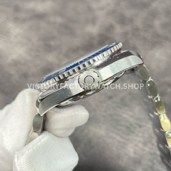 VS Factory Omega Seamaster Planet Ocean 600M 215.30.44.21.03.001 43.5mm Full Steel Blue Ceramic Bezel Arabic Numerals Blue Dial