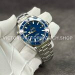 VS Factory Omega Seamaster Planet Ocean 600M 215.30.44.21.03.001 43.5mm Full Steel Blue Ceramic Bezel Arabic Numerals Blue Dial