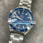VS Factory Omega Seamaster Planet Ocean 600M 215.30.44.21.03.001 43.5mm Full Steel Blue Ceramic Bezel Arabic Numerals Blue Dial