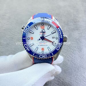 VS Factory Omega Seamaster Planet Ocean 600M 215.32.43.21.04.001 43.5mm rubber strap white dial replica watch