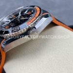 VS Factory Omega Seamaster Planet Ocean 600M 215.32.44.21.01.001 43.5mm Orange Black Ceramic Bezel Arabic Numerals Black Dial