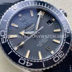 VS Factory Omega Seamaster Planet Ocean 600M 215.32.44.21.01.002 43.5mm Black Rubber Strap Arabic Numerals Grey Dial
