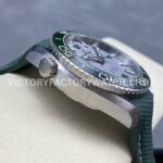 VS Factory Omega Seamaster Planet Ocean 600M 215.32.44.21.06.001 43.5mm Green Rubber Strap Arabic Numerals Grey Dial