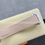 VS Factory Omega Seamaster Planet Ocean 600M 215.32.44.21.09.001 43.5mm Beige Rubber Strap Arabic Numerals Beige Dial