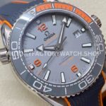 VS Factory Omega Seamaster Planet Ocean 600M 215.92.44.21.99.001 43.5mm Ceramic Bezel Arabic Numerals Grey Dial