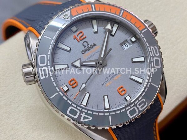 VS Factory Omega Seamaster Planet Ocean 600M 215.92.44.21.99.001 43.5mm Ceramic Bezel Arabic Numerals Grey Dial
