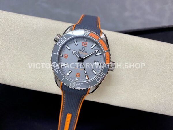 VS Factory Omega Seamaster Planet Ocean 600M 215.92.44.21.99.001 43.5mm Ceramic Bezel Arabic Numerals Grey Dial