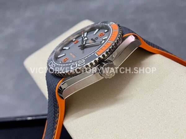VS Factory Omega Seamaster Planet Ocean 600M 215.92.44.21.99.001 43.5mm Ceramic Bezel Arabic Numerals Grey Dial