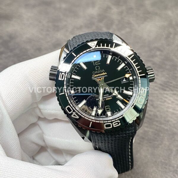 VS Factory Omega Seamaster Planet Ocean 600M 215.92.46.22.01.001 45.5mm Black Ceramic Arabic Numerals Black Dial