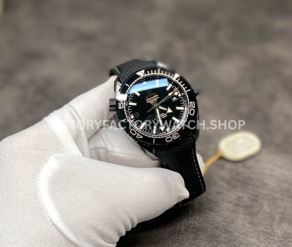 VS Factory Omega Seamaster Planet Ocean 600M 215.92.46.22.01.001 45.5mm Black Ceramic Arabic Numerals Black Dial
