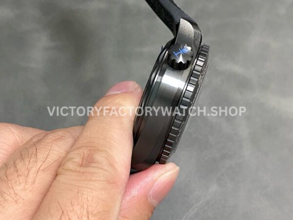 VS Factory Omega Seamaster Planet Ocean 600M 215.92.46.22.01.002 45.5mm Blue Black Ceramic Arabic Numerals Black Dial