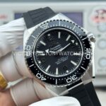 VS+ Factory Omega Seamaster Planet Ocean 600M 217.32.42.21.01.001 42mm Black Rubber Strap Black Dial