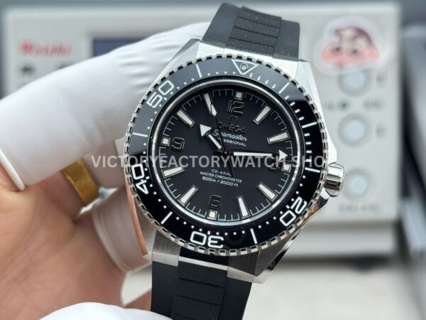 VS+ Factory Omega Seamaster Planet Ocean 600M 217.32.42.21.01.001 42mm Black Rubber Strap Black Dial