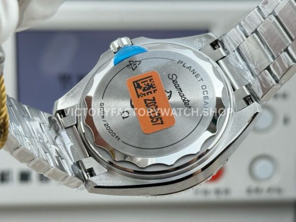 VS+ Factory Omega Seamaster Planet Ocean 600M 217.32.42.21.01.001 42mm Full Steel Black Ceramic Black Dial