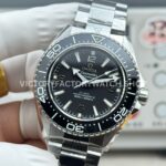 VS+ Factory Omega Seamaster Planet Ocean 600M 217.32.42.21.01.001 42mm Full Steel Black Ceramic Black Dial