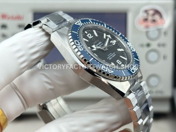 VS+ Factory Omega Seamaster Planet Ocean 600M 217.32.42.21.01.002 42mm Full Steel Blue Ceramic Black Dial