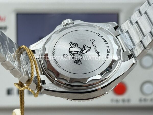 VS+ Factory Omega Seamaster Planet Ocean 600M 217.32.42.21.01.002 42mm Full Steel Blue Ceramic Black Dial