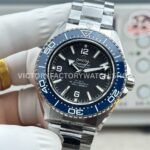VS+ Factory Omega Seamaster Planet Ocean 600M 217.32.42.21.01.002 42mm Full Steel Blue Ceramic Black Dial