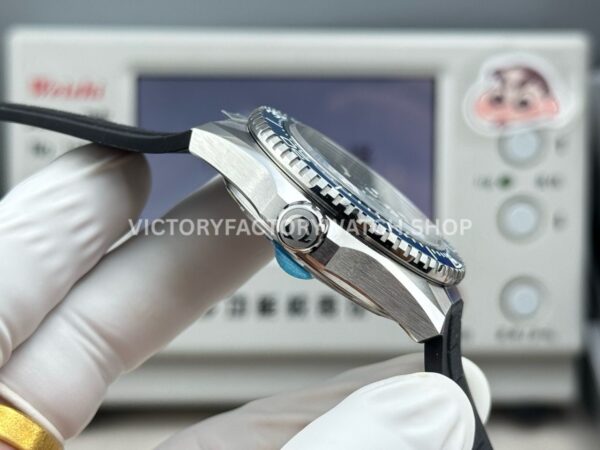 VS+ Factory Omega Seamaster Planet Ocean 600M 217.32.42.21.01.002 42mm Rubber Strap Blue Ceramic Black Dial