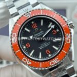 VS+ Factory Omega Seamaster Planet Ocean 600M 217.32.42.21.01.004 42mm Full Steel Orange Ceramic Black Dial