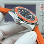 VS+ Factory Omega Seamaster Planet Ocean 600M 217.32.42.21.01.004 42mm Orange Rubber Strap Black Dial