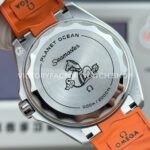 VS+ Factory Omega Seamaster Planet Ocean 600M 217.32.42.21.01.004 42mm Orange Rubber Strap Black Dial