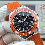 VS+ Factory Omega Seamaster Planet Ocean 600M 217.32.42.21.01.004 42mm Orange Rubber Strap Black Dial