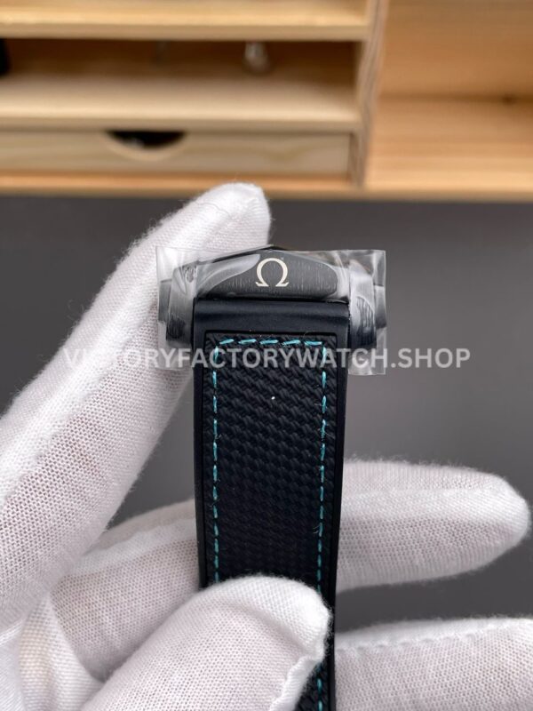 VS Factory Omega Seamaster Planet Ocean Worldtimer 600M 215.92.46.22.01.006 45.5mm Rubber Strap Black Dial