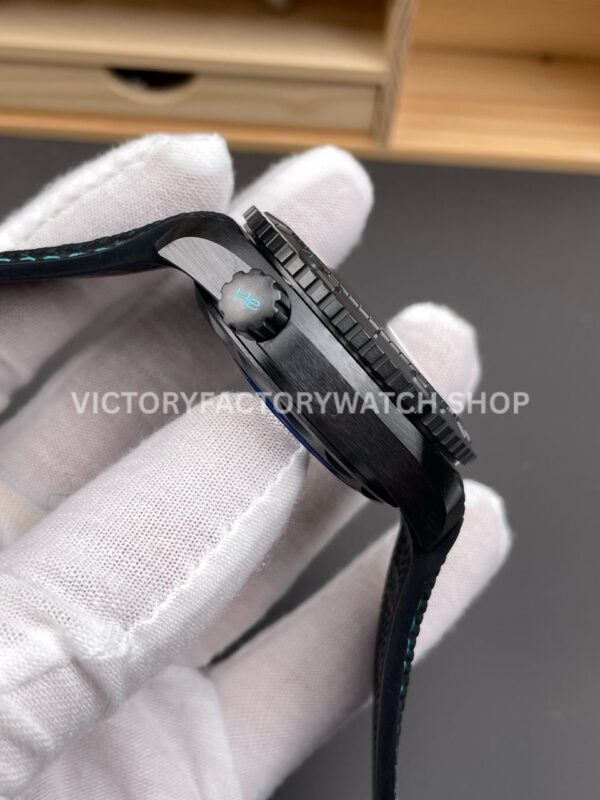 VS Factory Omega Seamaster Planet Ocean Worldtimer 600M 215.92.46.22.01.006 45.5mm Rubber Strap Black Dial