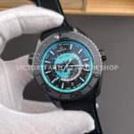 VS Factory Omega Seamaster Planet Ocean Worldtimer 600M 215.92.46.22.01.006 45.5mm Rubber Strap Black Dial