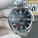 VS Factory Omega Seamaster Railmaster 235.10.38.20.06.001 38mm full steel grey dial replica watch