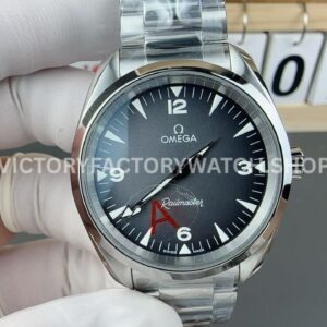 VS Factory Omega Seamaster Railmaster 235.10.38.20.06.001 38mm full steel grey dial replica watch