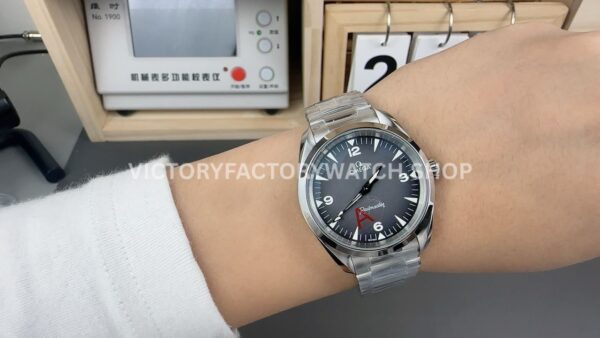 VS Factory Omega Seamaster Railmaster 235.10.38.20.06.001 38mm Full Steel Grey Dial