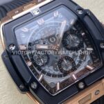 BBF Factory Hublot Spirit of Big Bang 642.OM.0180.RX 42mm Rose Gold Black Rubber Strap Black Ceramic Skeletonized Black Dial BBF Factory Hublot Spirit of Big Bang 642.OM.0180.RX 42mm Rose Gold Black Rubber Strap Black Ceramic Skeletonized Black Dial