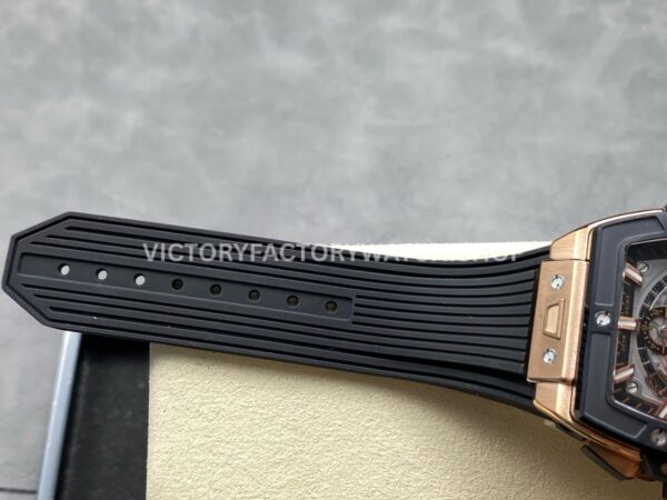 BBF Factory Hublot Spirit of Big Bang 642.OM.0180.RX 42mm Rose Gold Black Rubber Strap Black Ceramic Skeletonized Black Dial BBF Factory Hublot Spirit of Big Bang 642.OM.0180.RX 42mm Rose Gold Black Rubber Strap Black Ceramic Skeletonized Black Dial