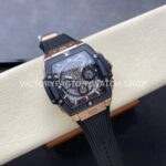 BBF Factory Hublot Spirit of Big Bang 642.OM.0180.RX 42mm Rose Gold Black Rubber Strap Black Ceramic Skeletonized Black Dial BBF Factory Hublot Spirit of Big Bang 642.OM.0180.RX 42mm Rose Gold Black Rubber Strap Black Ceramic Skeletonized Black Dial