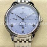 YMS Factory Omega De Ville Prestige 434.10.41.21.03.001 41mm Full Steel Roman Numerals Blue Dial (6) YMS Factory Omega De Ville Prestige 434.10.41.21.03.001 41mm full steel Roman numerals blue dial replica watch