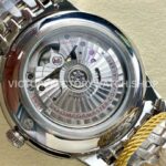 YMS Factory Omega De Ville Prestige 434.10.41.21.03.001 41mm Full Steel Roman Numerals Blue Dial (8) YMS Factory Omega De Ville Prestige 434.10.41.21.03.001 41mm Full Steel Roman Numerals Blue Dial